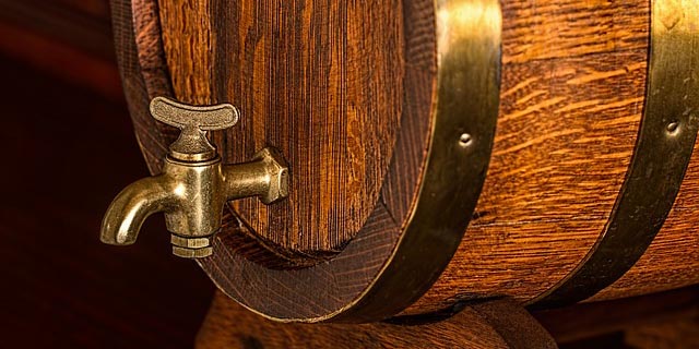 tavern beer barrel